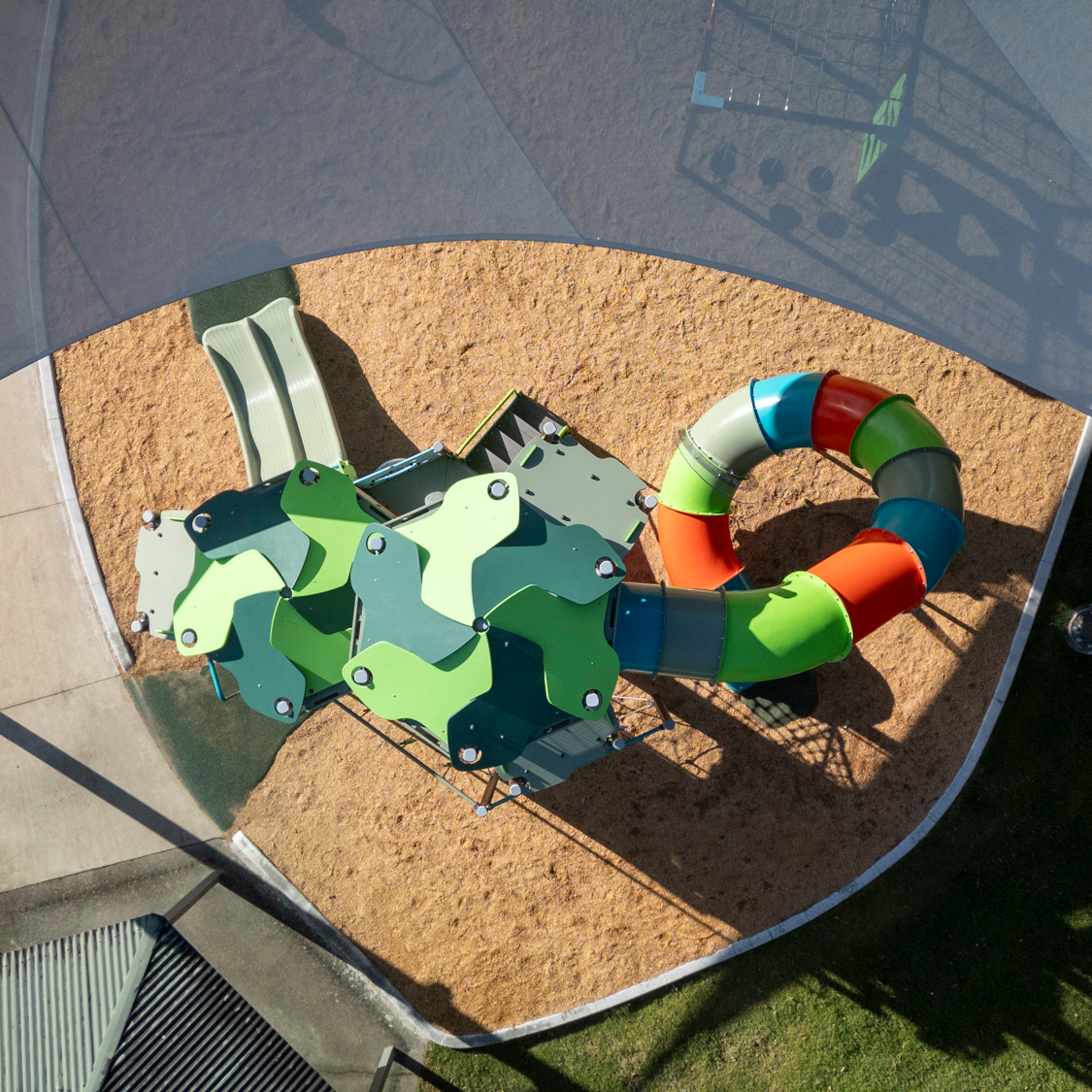 Connect Tower playground at Lawrance Hinde Park