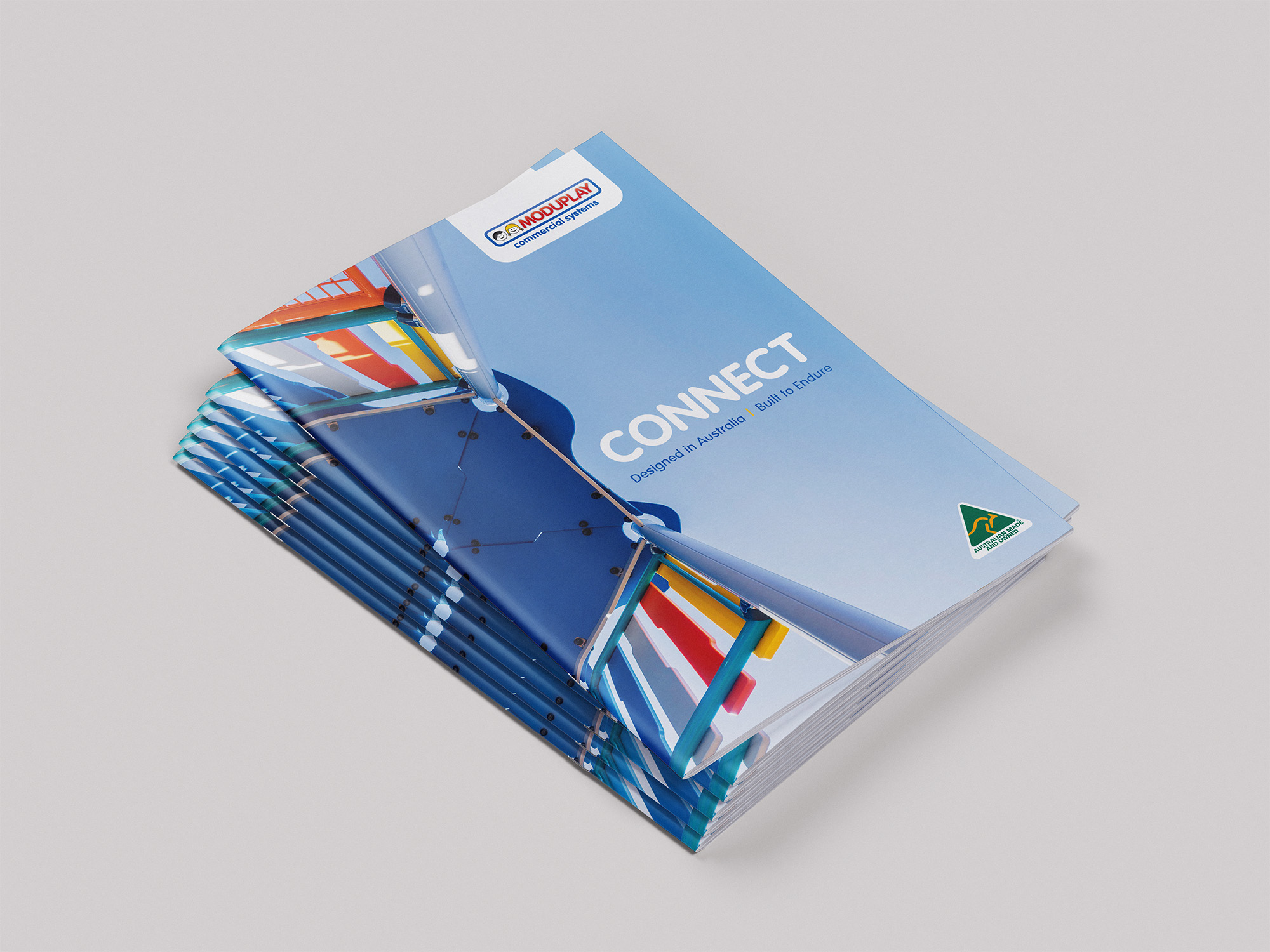 Cover of the 2026 Connect by Moduplay brochure